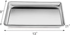 New Star Foodservice Commercial 18-Gauge Aluminum Sheet Pan & Silicone Baking Mat Set, 9 x 13 inch (Quarter Size)