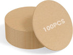 Round Disposable Coffee Filters Paper – Compatible with Classic The Perfect-Brew Pour Over – Round Replacement Coffee Filters, Unbleached, Compostable Paper Filters, 100 Count