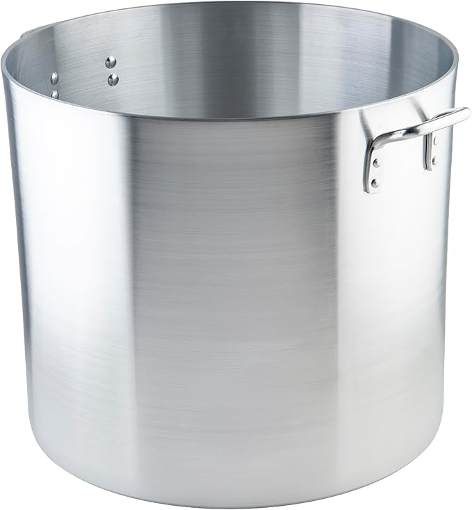 Winco 6.0mm Aluminum Stock Pot, 80-Quart