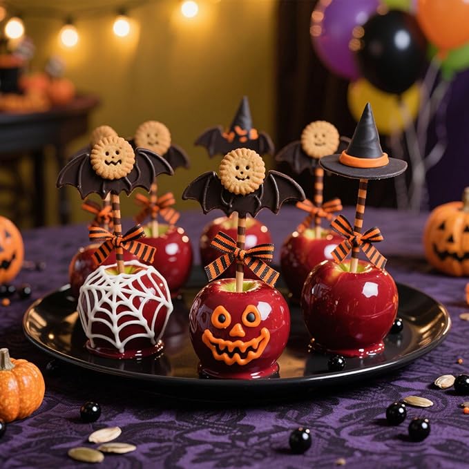 HANSGO 6.25" Natural Bamboo Skewers, Wooden Skewers for Appetizers, Grilling, Kebab, Cocktail, Caramel Apple, Chocolate Fountain, Φ=5mm, Perfect for Holiday Party, Baking Decorating, Stocking Stuffers