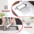 Meat Tenderizer Attachment for Kitchenaid Stand Mixers, 3 Adjustable Thickness, Meat Tenderizer Machine with Transparent Cover, Meat Cuber Accessories for Kitchen aid, Dishwasher Safe