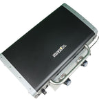 Razor Griddle 25 Inch Outdoor 2 Burner Portable LP Propane Gas Grill Griddle with 318 Square Inches and Top Cover Lid for BBQ Cooking, Black