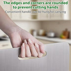 Katuchef Cutting Board, Katuchef Titanium Cutting Board, Cutting Boards, Stainless Double Sided Steel Cutting Boards for Cutting Meat Vegetable Fruit (15.4"L x 11"W)