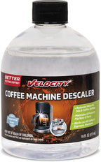 Velocity Coffee Machine Cleaner and Descaler – 4 Uses Per Bottle. Deep Cleans Coffee Makers & Espresso Machines, Coffee Maker Cleaner compatible with Keurig, Breville, Nespresso, Mr. Coffee & More.