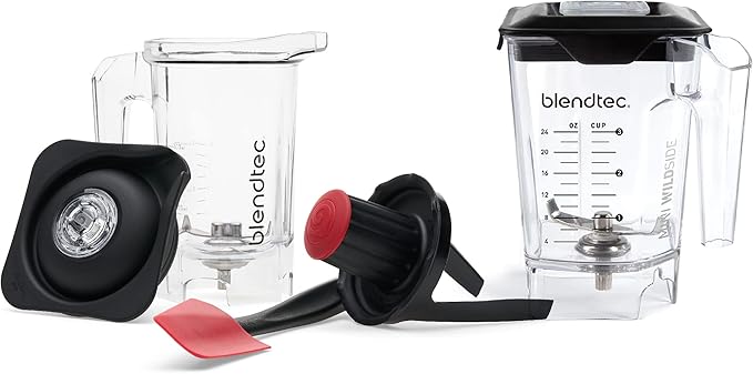 Blendtec 46 oz Mini WildSide+ and 37 oz Twister Bundle - Blender Jars Compatible with Blendtec Blenders