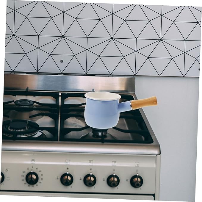 GANAZONO Multi-function Saucepan Food Cooking Pot for Milk Heating Saucepan Extended Handle