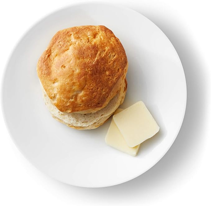 Corelle Vitrelle 6-Piece Salad Appetizer Plate Set Triple Layer Glass and Chip Resistant, 6-3/4-Inch Lightweight Round Plates, Winter Frost White