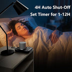 Mug Warmer with Smart Mug Warmer for Coffee/Tea, Auto Shut-Off, 9-Temp Settings & Timer, Candle Warmer Plate, Digital Touch Display