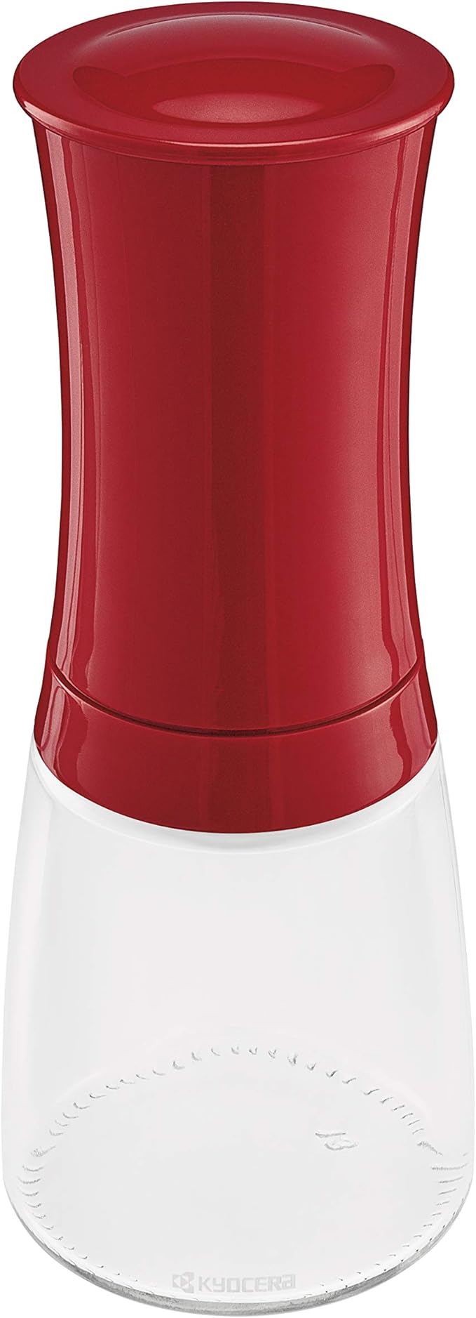 Kyocera Advanced Ceramics Pepper, Salt, Seed and Spice Mill with Adjustable Advanced Ceramic Grinder, The Everything Mill-Candy Apple Red