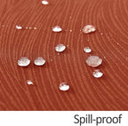 maxmill Round Jacquard Tablecloths Swirl Design Spillproof Wrinkle Free Heavy Weight Soft Table Cloth for Circular Table Cover Fall Harvest Thanksgiving Parties Holiday Dinner, Round 90 Inch Rust