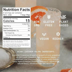 SAYSO Variety Pack | Skinny Mix Includes Spicy Margarita, Cardamom Paloma, Hibiscus Cosmopolitan & Honey Rosemary Moscow Mule Craft Cocktail & Moctkail Mixers (Low-Calorie & Low Sugar), 8-Pack Assorted