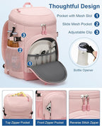 Cooler Backpack Insulated Waterproof,30 Cans Backpack Coolers Leakproof Lunch Backpack for Men Women Portable Soft Cooler Bag for Beach Camping Travel Picnic