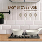 21PCS Pots and Pans Set Ceramic, Pots and Pans Set Non Stick, Removable Handle, Stackable, Nonstick Cookware Set, Non Stick for Cooking