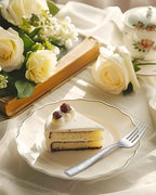 20-Piece Silverware Set, Ollex Stainless Steel Hammered Flatware Cutlery Set for 4, Mirror Polished Kitchen Utensils included Silver Knives Spoons and Forks Set Dishwasher Safe