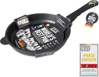 AMT Gastroguss The World´s Best Pan* *[...] Frying Pan, Diameter 26 cm, Height 5 cm, Suitable for Induction cookers, Lotan® Non-Stick Coating for Fat-Free-Frying, AMZN-I-526-US
