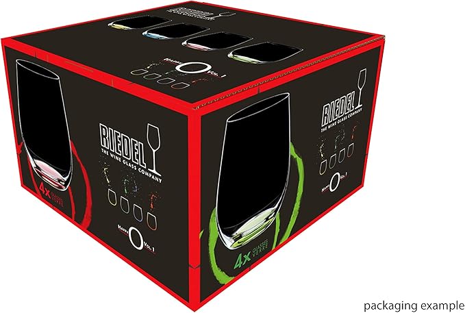 Riedel The O Wine Tumbler Happy, Set of 4