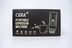 CERA+ Self-Heating Portable Espresso Machine,Up to 8 Cups per Charge & 20 Bar, 13500mAh, CERApresso Works with NS Capsules & Grounds, Electric Coffee Maker for Camping,Hiking,Office,Car,Travel