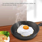 Cast Iron Skillet, 20cm Non Stick Frying Pan, Cast Iron Cookware for Restaurant Hotel Household Kitchen Use Dishwasher Safe, Oven Safe (20cm/7.87in)