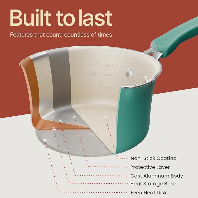 Pots and Pans Set, 22-Piece Non Stick Cookware & Bakeware Sets with Plaid Pattern, Stackable Design, Dishwasher Safe, Stain-resistant, Oven & All-Stove Safe, Tempered Glass Lid,Aqua