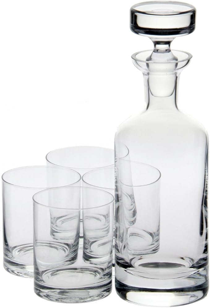 Ravenscroft Crystal Wellington Whisky Set, 5-Piece