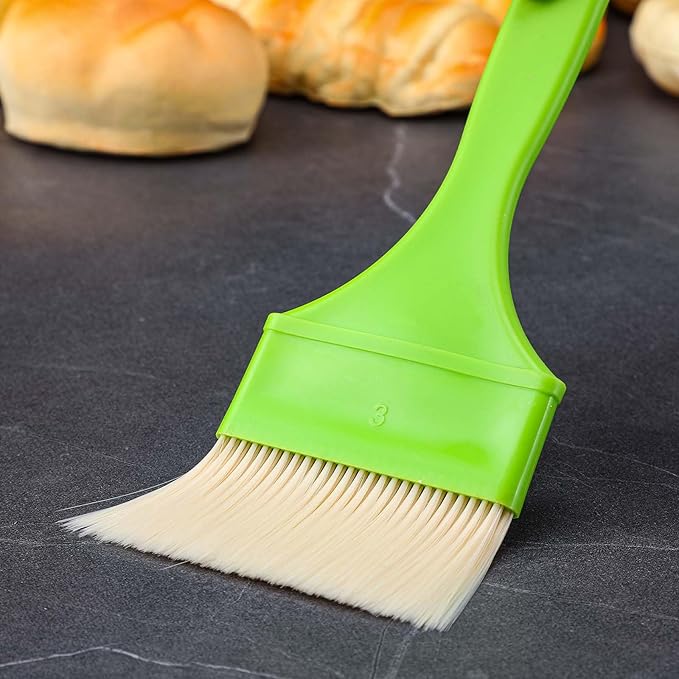 8 Pcs Pastry Brush - Cooking Grease Brush, Food Brushes For Baking/Grilling/Spreading Marinades/Butter/Sauces/Eggs, Durable Kitchen Culinary Utensil