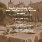 KINGSTONE Bone China Dinnerware Sets, 24-Piece Dinnerware Set for 8, Lightweight Durable, Dishwasher Safe, Tableware for Daily Use with Elegant Design, White