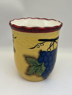 ACK Utensil Holder, Utensil Crock, Modern Kitchen Decor, Kitchen Storage(Sonoma Grape)