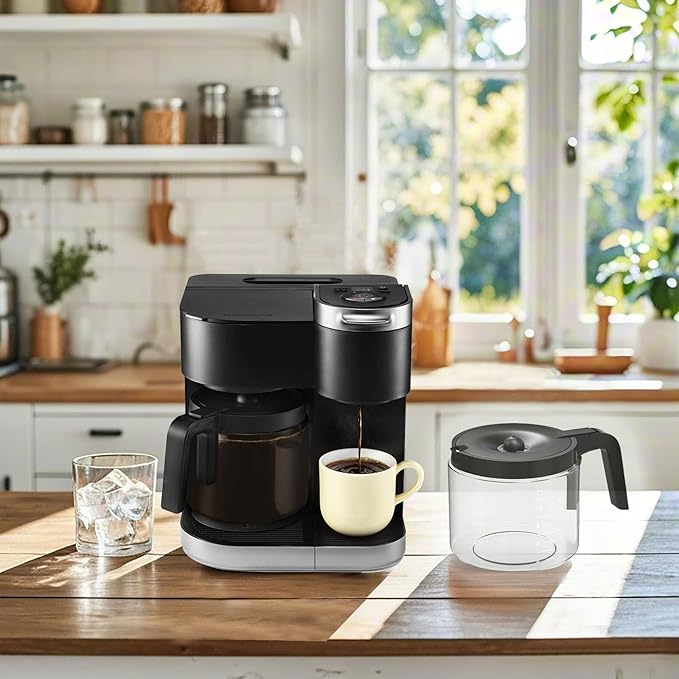 12 Cups Coffee Pot Replacement ONLY Compatible for KEURIG K-DUO 12 Cups Coffee Machine 5100 Model (Not compatible with Keurig other coffee makers)