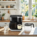 12 Cups Coffee Pot Replacement ONLY Compatible for KEURIG K-DUO 12 Cups Coffee Machine 5100 Model (Not compatible with Keurig other coffee makers)