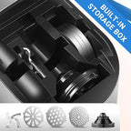 AAOBOSI #8 Meat Grinder, 6-In-1 Meat Grinder Electric [3000W Max] with 4 Slice, Shred Blades,2 Grinding Blades,4 Plates, 3 Sausage Stuffer,Kubbe Kit, Burger Press, 2 Meat Claws, for Home Kitchen Use