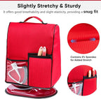 BAGSPRITE Stand Mixer Cover with Applicance Slider for KitchenAid 4.5/5 Quart Bowl Lift Mixers – Kitchen Appliance Dust Cover with Pockets for Kitchen Aid Accessories and Attachments