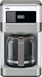 Braun KF6050WH BrewSense Drip Coffee Maker, White