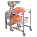 Robot Coupe CL60E2HEAD NODISC Two Speed Commercial Food Processor with Side Discharge and Full Moon Pusher Feed and Bulk Feed Stainless Steel, 240v, Stainless Steel (Discs NOT Included)