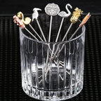 Pineapple Cocktail Picks Martini Picks for Appetizer Sandwiches Cocktail Party Wedding Cherries Citrus Olives Barbeque Snacks Fruit Garnish Skewers 8 pieces