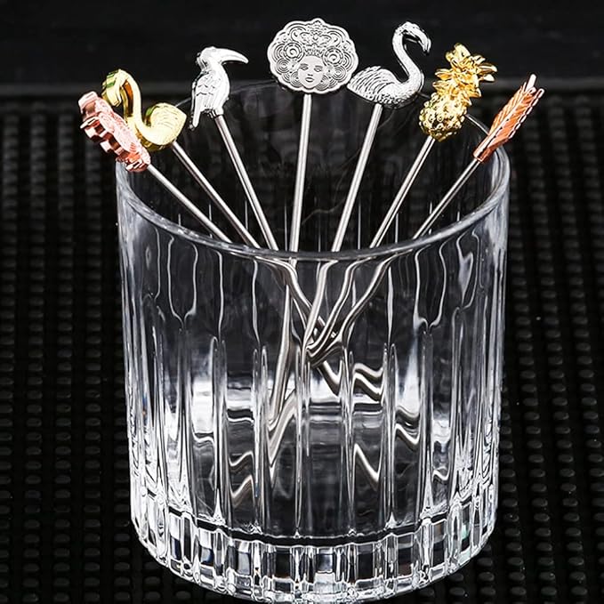 Pineapple Cocktail Picks Martini Picks for Appetizer Sandwiches Cocktail Party Wedding Cherries Citrus Olives Barbeque Snacks Fruit Garnish Skewers 8 pieces