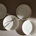 Stone Lain Virtuo 4-Piece Pasta Bowl Set Porcelain, White
