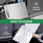 2 Pack Titanium Cutting Boards 100% Pure Titanium for Kitchen .Cutting Edge Hygiene & Durability.Double sided food-grade Cutting Board For Meats Fruits And Vegetables. Easy to Clean (18 * 12)