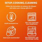 Hisencn Enameled Cast Iron Cookware Set - 7 Piece Dutch Ovens Set, Sauce Pan, Skillet, 3 Lids, Pots and Pans Set, Ceramic Coated Cast Iron, Heavy Duty, Gas/Induction Compatible, PFA Free, Rouge Red