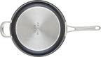 Anolon X Hybrid Nonstick Induction Frying Pans/Skillet Set, 10 Inch and 12 Inch, Dark Gray