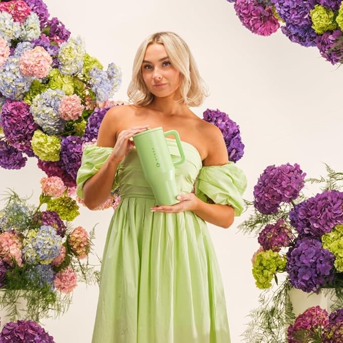 HydroJug Kids - 20 oz Insulated Kids Water Bottle with Flip Straw & Handle | Leak-Proof & Durable | Perfect for School, Sports, Lunch, Travel & Camp, Melon