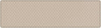 NewLife by GelPro Anti-Fatigue Designer Comfort Kitchen Floor Mat, 30x108" , Trellis Khaki Stain Resistant Surface with 3/4” Thick Ergo-foam Core for Health and Wellness