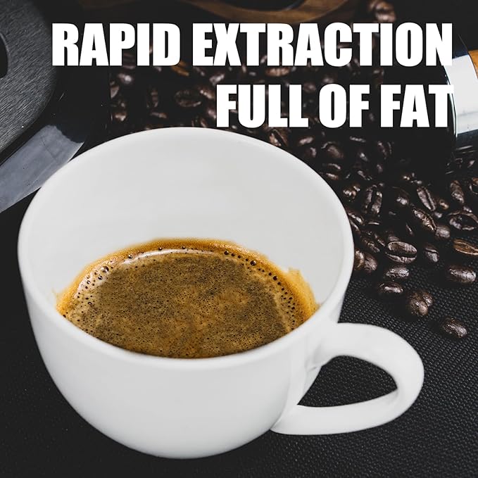 MIROX Espresso Machine 15 Bar, Coffee Maker With Milk Frother Steam Wand, Built-In Bean Grinder, Combo Cappuccino Machine with 70oz Removable Water Tank (ABS high-strength plastic shell)