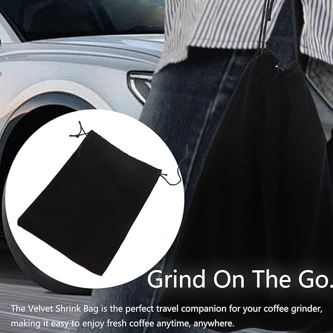 Portable Hand Coffee Bean Grinder with 60 Adjustable Settings, Stainless Steel Conical Burr Manual Coffee Grinder, Labor-Saving Crank Handle Perfect for Home, Office,Travel, Camping Espresso