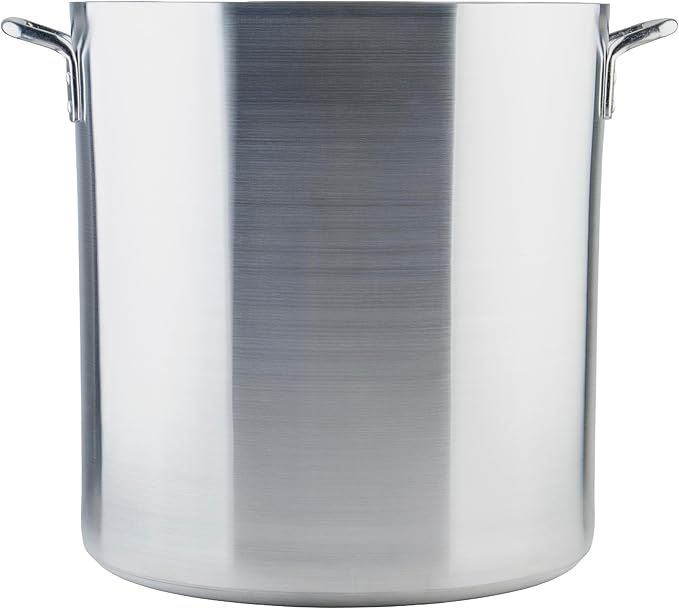 Winco 6.0mm Aluminum Stock Pot, 60-Quart