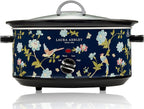 VQ- Laura Ashley 6.5L Slow Cooker - Elveden Navy