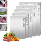 Titanium Cutting Board - 2025 New titanium cutting boards for kitchen,Double-Sided Food Grade Cutting Board,Chopping Board Cutting Mat for Meat Fruit & Vegetable-1 pc. Mini(9.84x5.9in)