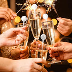 200 Pcs Cocktail Swizzle Sticks, 7.3inch Clear Coffee Stirrers Disposible Plastic Swizzle Sticks for Drink Black Disc Top Drinks Mixing Rod for Coffee Whiskey Beverage