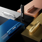 MHW-3BOMBER Retractable WDT Tool Espresso Distribution Tool with Magnetic Store, Adjustable Range Coffee Stirrer Tool for Barista, 0.4mm 8 Stainless Steel Needles with 8 Extra, Black, T6188B-OS