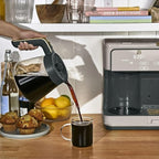 Beautiful Multi-Brew Coffee Maker – 12-Cup Carafe & Single-Serve Pod or Grounds, Iced Coffee Mode, Programmable Touch Display, Includes Filters (Porcini Taupe)