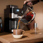 Kismile 10-Cup Digital Drip Coffee Maker with Built-In Grinder, 12-Hour Timer, Programmable, 1.5L Water Tank, Keep-Warm Function, Combo Brewer and Grinder for Home & Office Use